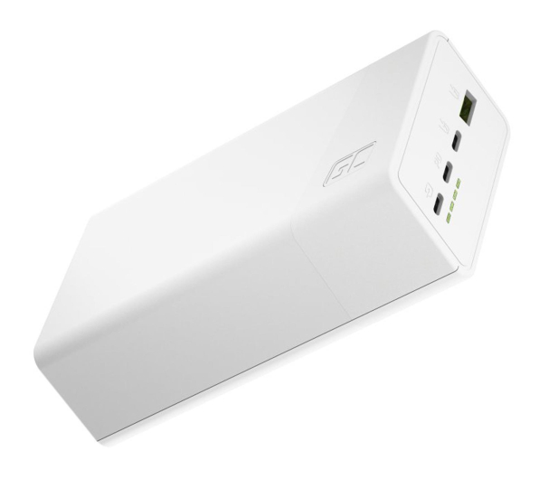 Green Cell Powerplay 30 30000mah 22,5W 4 porty biały - 1528791 - zdjęcie